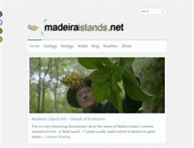 Tablet Screenshot of madeiraislands.net